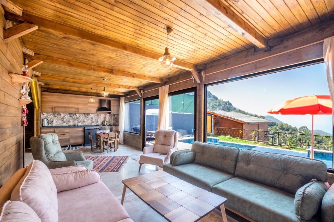 Villa Vazgecilmezim Deniz Manzarali ,Sessiz,Sakin เฟทิเย ภายนอก รูปภาพ
